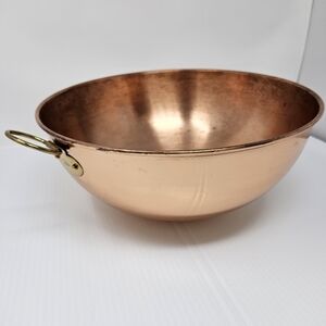 Old Dutch Copper Mixing Bowl